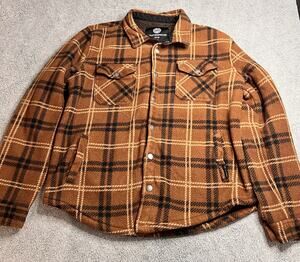 Weatherproof Youth Boy's Sherpa Lined Fleece LS Button Up Shirt Jacket 14/16